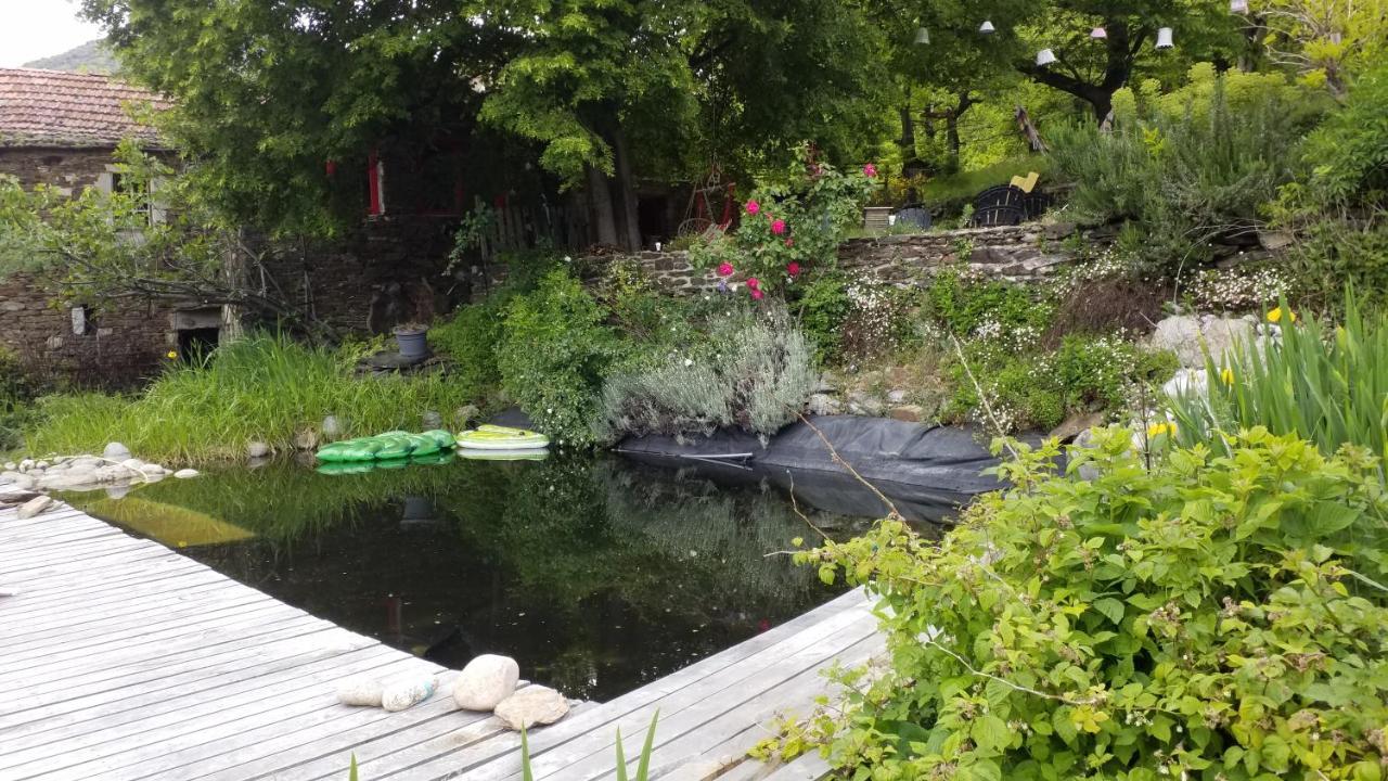 La Fleur Du Mas Villa Sablieres Eksteriør billede
